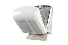 Carica l'immagine nel visualizzatore di Gallery, Semy St-5000 Dispenser per Asciugamani Piegati a Z/C, in Plastica, Bianco - Ilgrandebazar