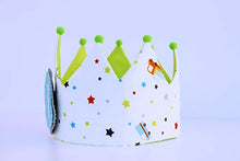 Carica l'immagine nel visualizzatore di Gallery, Corona di compleanno decorazione bambini - Ilgrandebazar