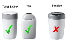 Carica l'immagine nel visualizzatore di Gallery, ChoiceRefill per Tommee Tippee Sangenic Tec sistema di smaltimento pannolini...