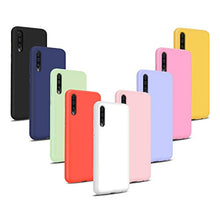 Carica l'immagine nel visualizzatore di Gallery, 9X Cover per Samsung Galaxy A50, Morbido Silicone Case Tinta Unita Ultra... - Ilgrandebazar