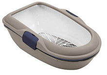 Carica l'immagine nel visualizzatore di Gallery, Stefanplast Toilette Aperta con Setaccio Autopulente, Grigio Blu, 59 x 39 x...
