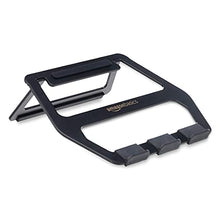 Carica l'immagine nel visualizzatore di Gallery, Amazon Basics - Supporto richiudibile in alluminio per PC portatili con display fino a 33 cm (13"), Nero