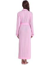 Carica l'immagine nel visualizzatore di Gallery, Aibrou Vestaglie Donna Cotone, Pigiama Kimono da Notte, Camicia L, Rosa-donna - Ilgrandebazar