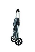 Carica l'immagine nel visualizzatore di Gallery, Foppapedretti Go Two, Carrello Spesa, Alluminio e Nylon, Grey