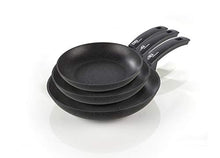 Carica l'immagine nel visualizzatore di Gallery, Moneta Etnea Set 3 Padelle, Standard, Nero, 20 - 24 - 28 cm