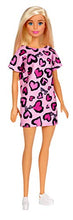 Carica l'immagine nel visualizzatore di Gallery, Barbie- Bambola Bionda con Abito Rosa Cuoricini e Scarpe Giocattolo per... - Ilgrandebazar
