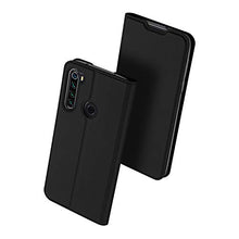 Carica l'immagine nel visualizzatore di Gallery, DUX DUCIS Cover Xiaomi Redmi Note 8T, Flip Caso Custodia Pelle PU con Nero - Ilgrandebazar