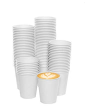 Carica l'immagine nel visualizzatore di Gallery, MGGI Trading 100pz Bicchiere di Carta per Bevande 7oz Bianco, 7 oz Bianco - Ilgrandebazar