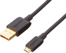 Carica l'immagine nel visualizzatore di Gallery, AmazonBasics - Cavo USB 2.0 da A maschio a Micro-B (Confezione 0,9 m - Ilgrandebazar