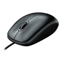 Carica l'immagine nel visualizzatore di Gallery, Logitech B100 Mouse USB Cablato, 3 Pulsanti, Rilevamento Ottico, Nero