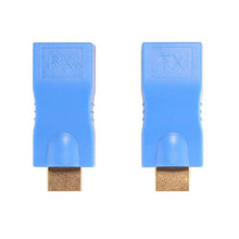 Carica l'immagine nel visualizzatore di Gallery, Extender HDMI, da 1080P a RJ45 Ethernet per segnale di rete... - Ilgrandebazar