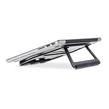 Carica l'immagine nel visualizzatore di Gallery, Amazon Basics - Supporto richiudibile in alluminio per PC portatili con display fino a 33 cm (13"), Nero