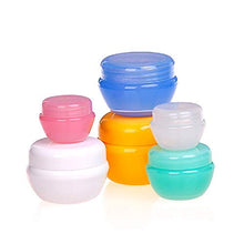 Carica l'immagine nel visualizzatore di Gallery, 24 pezzi contenitori cosmetici vuoti vasetti da viaggio in plastica per...