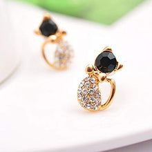 Carica l'immagine nel visualizzatore di Gallery, LEEQ Orecchini di Strass con in Argento 925 da Donna encantadoras（Style 5） - Ilgrandebazar
