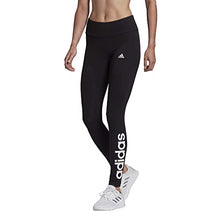 Carica l'immagine nel visualizzatore di Gallery, adidas Essentials High-Waisted Logo Leggings Leggings, Black/White, M Donna