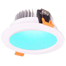Carica l'immagine nel visualizzatore di Gallery, 3A Smart Zigbee RGBW apparecchio da incasso per ALEXA controllo vocale e...