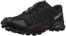 Carica l'immagine nel visualizzatore di Gallery, SALOMON Speedcross 4, Scarpe da 44 EU, Nero Black Metallic