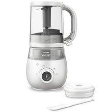 Carica l'immagine nel visualizzatore di Gallery, Philips Avent SCF883/01 EasyPappa Plus 4 in 1 Cuocipappa Multifunzione,...