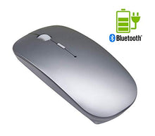 Carica l'immagine nel visualizzatore di Gallery, Mouse wireless Bluetooth silenzioso ricaricabile - Grigio