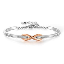 Carica l'immagine nel visualizzatore di Gallery, Angelady Infinito Braccialetti Donna, Bracciale Regolabile San Valentino... - Ilgrandebazar