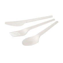 Carica l'immagine nel visualizzatore di Gallery, BIOZOYG Forchette Monouso Forchetta Plastica Bianca 163mm (50 pezzi), Bianco - Ilgrandebazar