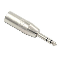 Carica l'immagine nel visualizzatore di Gallery, VCE 2 Pezzi Adattatore Audio XLR Maschio- Jack 6.3mm stereo Spina cavo...