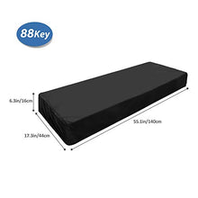 Carica l'immagine nel visualizzatore di Gallery, Copertina del pianoforte, Estensibile Velluto Copertura 88keys-new - Ilgrandebazar