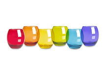Carica l'immagine nel visualizzatore di Gallery, Excelsa San Josè Set 6 Bicchieri Acqua, Vetro, Multicolore - Ilgrandebazar