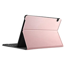 Carica l'immagine nel visualizzatore di Gallery, FINTIE Tastiera Custodia per Huawei MediaPad T5 10 [Layout Oro rosa