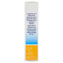 Carica l'immagine nel visualizzatore di Gallery, Nivea Sun UV Viso Crema Solare Anti-Rughe &amp; Anti-Macchie FP50, 50 ml - Ilgrandebazar