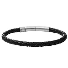 Carica l'immagine nel visualizzatore di Gallery, Fossil JF00510797 - Braccialetto da uomo Nero - Ilgrandebazar