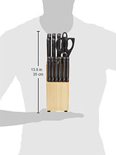 Carica l'immagine nel visualizzatore di Gallery, AmazonBasics - Set di 14 coltelli con ceppo - Ilgrandebazar