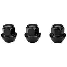 Carica l'immagine nel visualizzatore di Gallery, 20 Dadi Ruota Nero M12x1,5 Cono per Ford Originale Cerchi in Lega