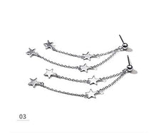 Carica l'immagine nel visualizzatore di Gallery, Orecchini in Argento 925 Pendenti da Donna con Pendente...