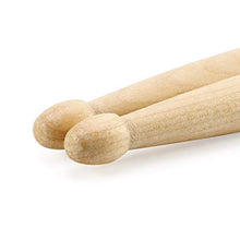 Carica l'immagine nel visualizzatore di Gallery, Donner 5A - Bacchette per batteria in legno d'acero, 3 paia, con custodia