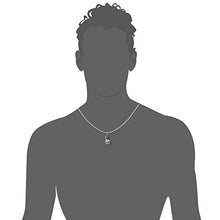Carica l'immagine nel visualizzatore di Gallery, OIDEA Collana per Uomo in Acciaio Inox con Pendente Boxe Argento - Ilgrandebazar