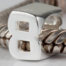 Carica l'immagine nel visualizzatore di Gallery, Andante-Stones Argento massiccio Sterling 925 originale Perlina Bead NUMERI... - Ilgrandebazar