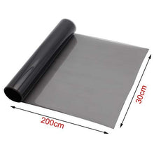 Carica l'immagine nel visualizzatore di Gallery, YAOBLUESEA Pellicola Adesiva per Fanali Fari Auto 200x30cm Nero - Ilgrandebazar