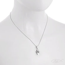 Carica l'immagine nel visualizzatore di Gallery, fish Bambina Bambino Catena Argento Vero Ciondolo Angelo Custode Swarovski®...