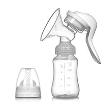 Carica l'immagine nel visualizzatore di Gallery, Tiralatte manuale in silicone per allattamento, 150 ml, con manico singolo,... - Ilgrandebazar