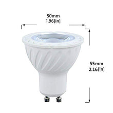 Carica l'immagine nel visualizzatore di Gallery, Lampadine GU10 LED 6W, 60W equivalenti a Gu10 Bianca Freddo