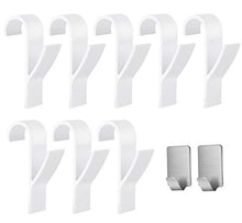 Carica l'immagine nel visualizzatore di Gallery, Appendini per Termoarredo 8pz Ganci Portasciugamani Bagno Appendere...