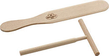 Carica l'immagine nel visualizzatore di Gallery, Ballarini Cookin' Italy Crepes-Set, Alluminio, Nero, 25 cm - Ilgrandebazar