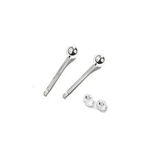 Carica l'immagine nel visualizzatore di Gallery, Orecchini in Argento Sterling 925 Set di 2 per Donna e Ragazze - a...