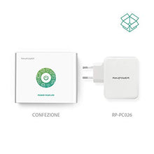 Carica l'immagine nel visualizzatore di Gallery, RAVPOWER IT RP-PC026 Alimentatore USB, Bianco - Ilgrandebazar