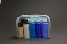 Carica l'immagine nel visualizzatore di Gallery, Pochette Trasparente,Borse da Toilette Trasparente 5 pezzi PVC Bianca