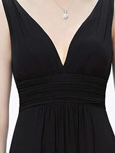 Carica l'immagine nel visualizzatore di Gallery, Ever-Pretty Vestito da Cerimonia Donna Linea ad A Stile Impero 48, Nero - Ilgrandebazar