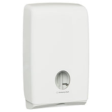 Carica l'immagine nel visualizzatore di Gallery, AQUARIUS* SLIMFOLD Dispenser di asciugamani piegati U7024 - Bianco - Ilgrandebazar