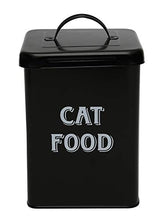 Carica l'immagine nel visualizzatore di Gallery, Morezi - Set di contenitori per alimenti e dolcetti Cibo gatti nero