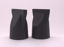 Carica l'immagine nel visualizzatore di Gallery, 2PCS plastica nera Hair Salon speciale asciugacapelli Wind bocca set... - Ilgrandebazar